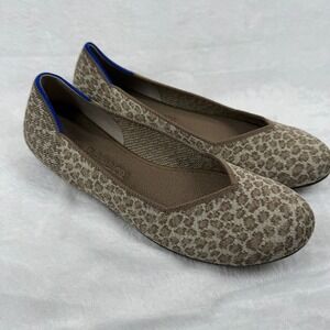 Rothy's Portobello spot ballet flats Driftwood Spot Knit Women's‎ Shoes Size 8.5